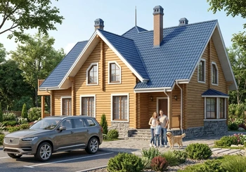 Проект каркасного дома 256 м²